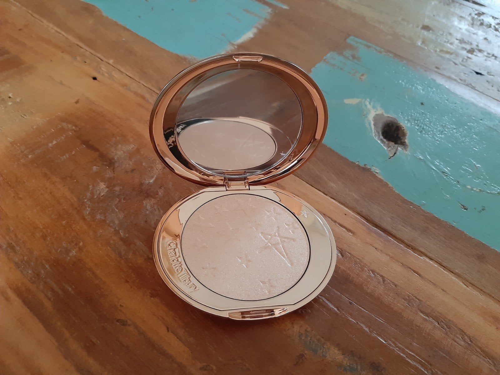 CHARLOTTE TILBURY- HIGHLIGHTER CHAMPAGNE GLOW, Gehele gezicht, Nieuw, Ophalen of Verzenden, Make-up