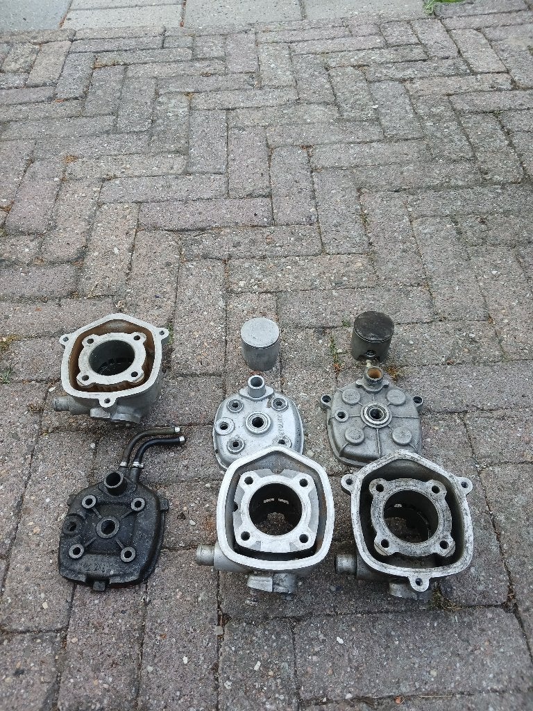 Minarelli cilinders 70cc malossi mhr speed 7t / italkit, Ophalen of Verzenden, Gebruikt, Cilinder, Overige merken