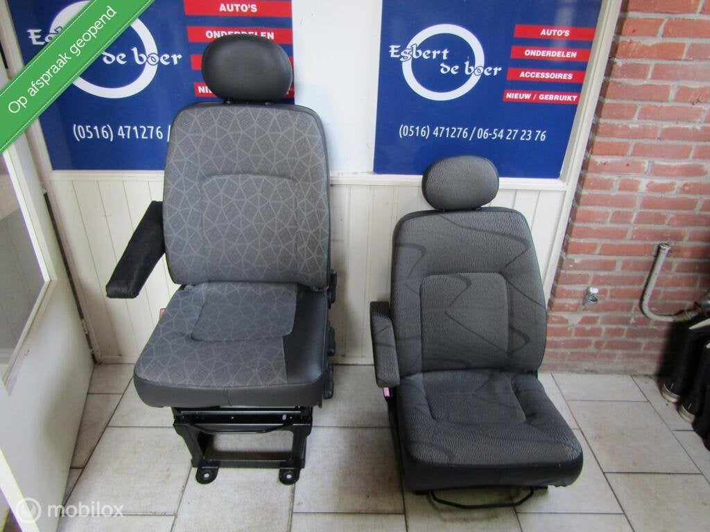 4x bestuurders Stoel movano master interstar 1998 t/m 2010, Gebruikt, Opel, Ophalen of Verzenden, Opel