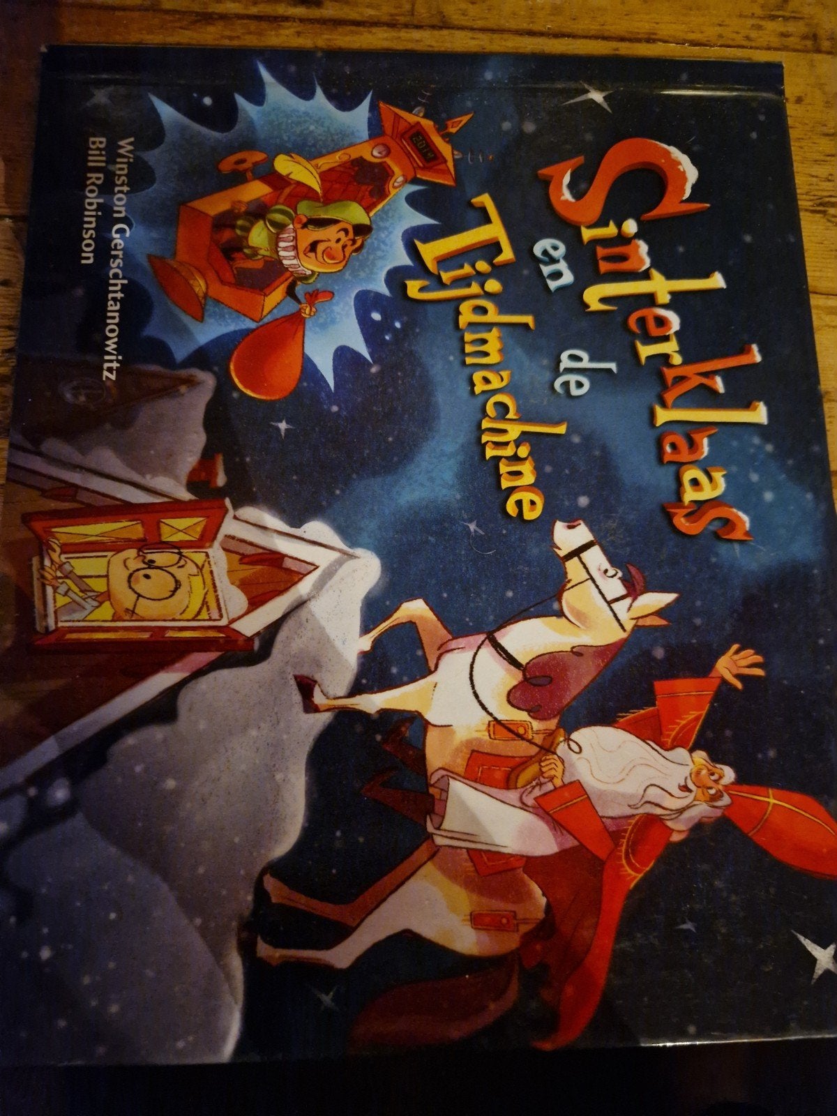 SINTERKLAAS EN DE TIJDMACHINE, Ophalen of Verzenden, Zo goed als nieuw, Fictie algemeen