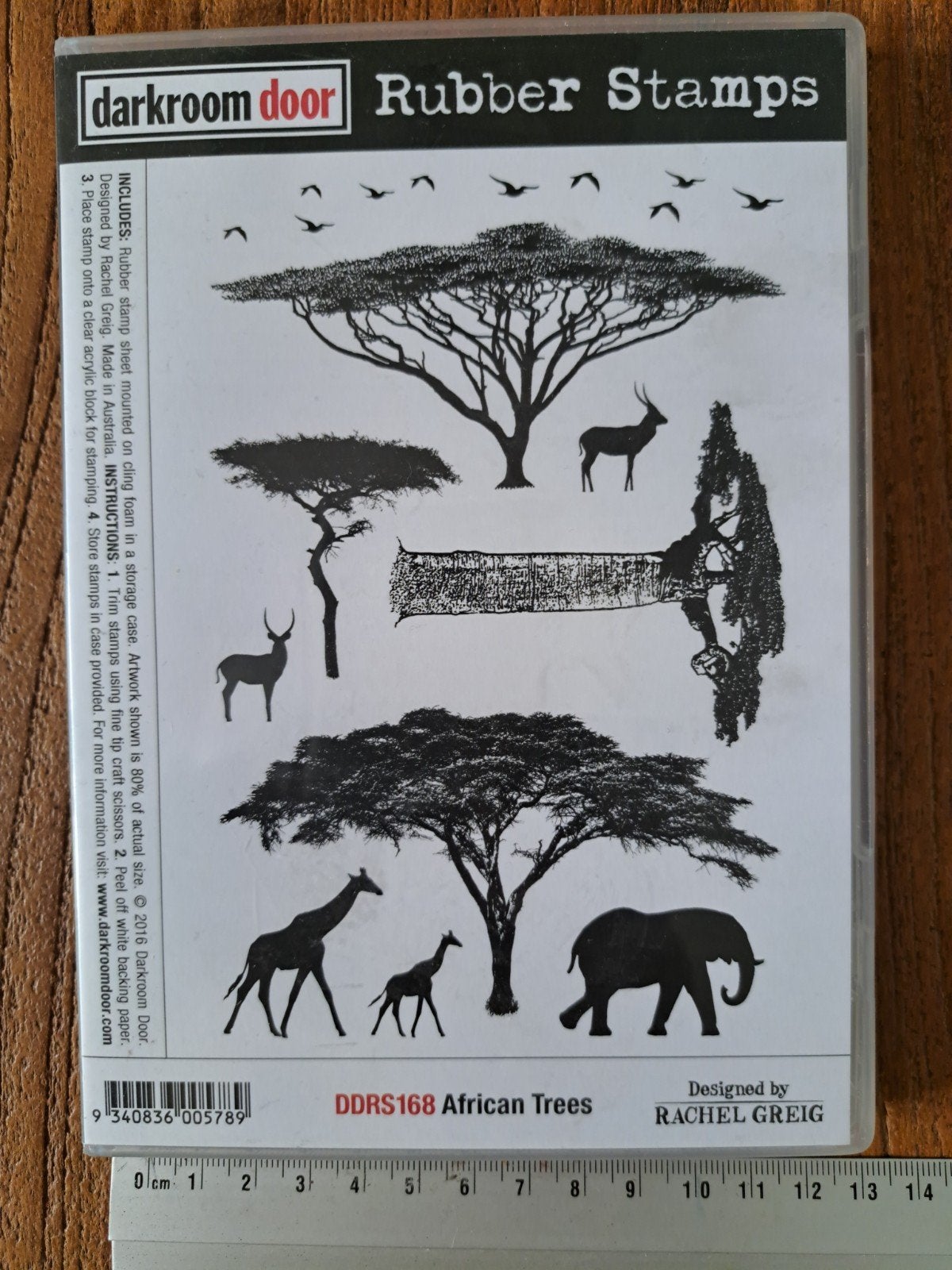 DARKROOM DOOR RUBBER STEMPELS AFRIKA KAARTEN MAKEN JOURNAL
I, Ophalen of Verzenden, Zo goed als nieuw, EZ-mounted stempel