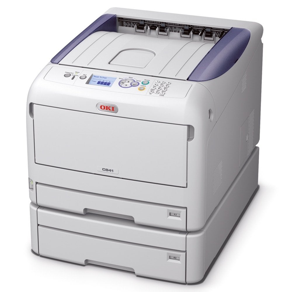 OKI C841 A3 kleurenprinter, Ophalen