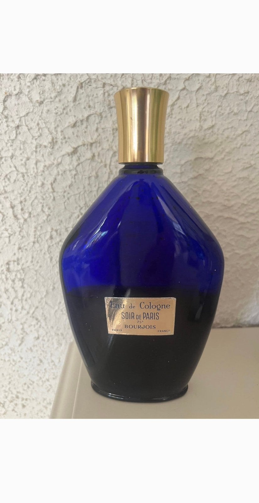 Vintage Soir de Paris Bourjois eau de cologne 114 ml, Ophalen, Gebruikt