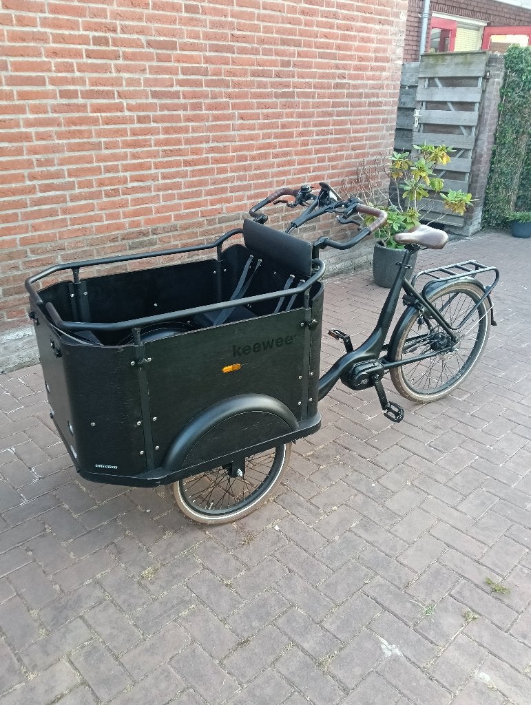 Te koop electrische bakfiets, Gebruikt, Huif, Ophalen, Overige merken