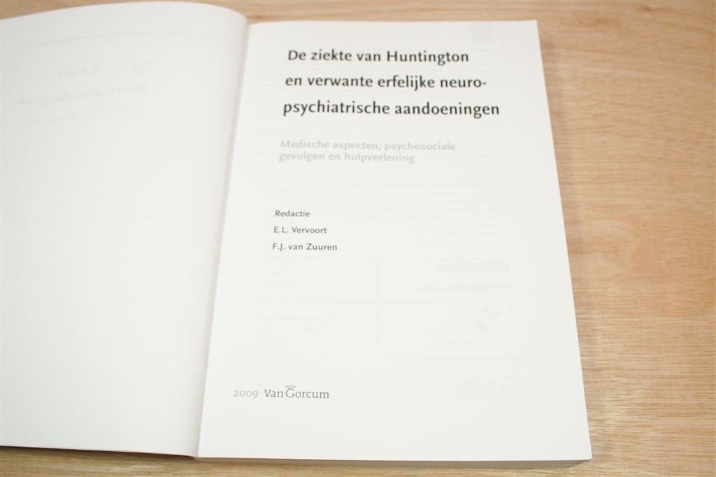 Ziekte van Huntington — Erfelijke Aandoeningen en Zorg, Ophalen of Verzenden, Gelezen