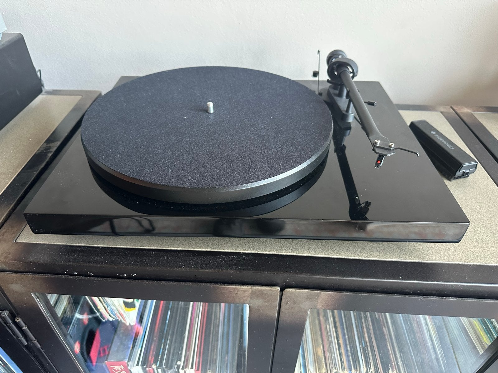 Pro-Ject Debut 3 Platenspeler met Custom Stofkap, Ophalen of Verzenden, Zo goed als nieuw, Platenspeler, Overige merken