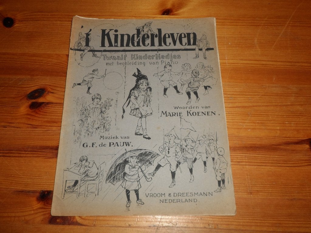 g.f. De pauw / marie koenen, Zang, Gebruikt, Ophalen of Verzenden, Artiest of Componist