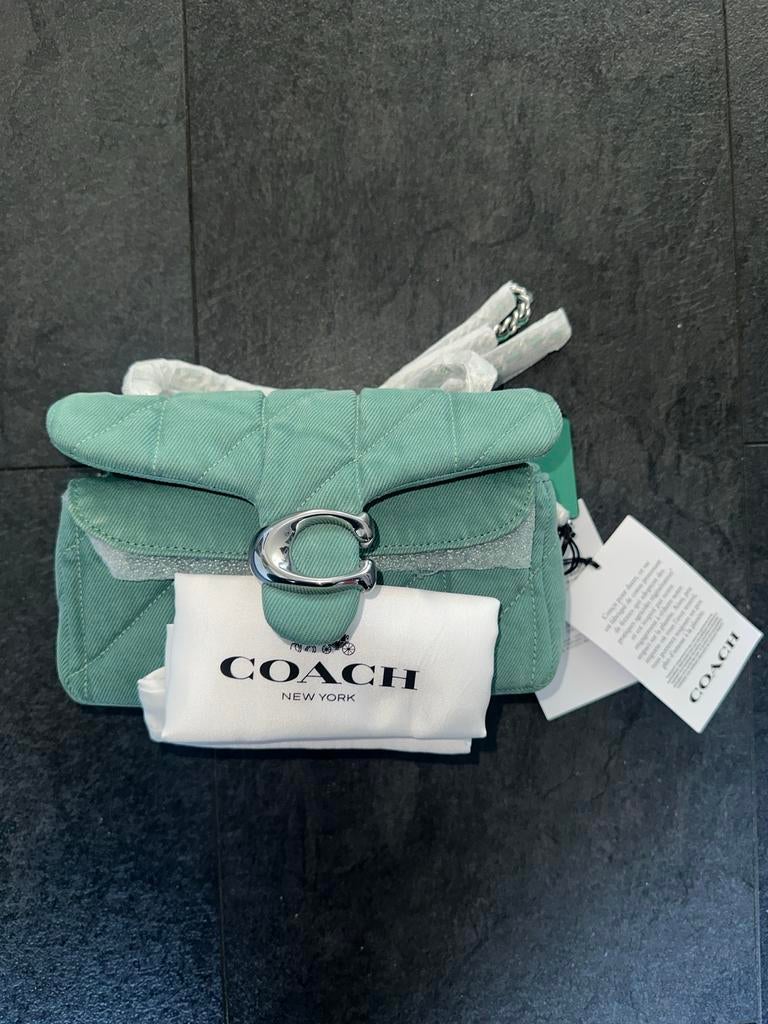 Coach Pillow Tabby Schoudertasje Mintgroen Nieuw, Sieraden, Tassen en Uiterlijk, Tassen | Damestassen, Ophalen, Nieuw, Groen, Schoudertasje