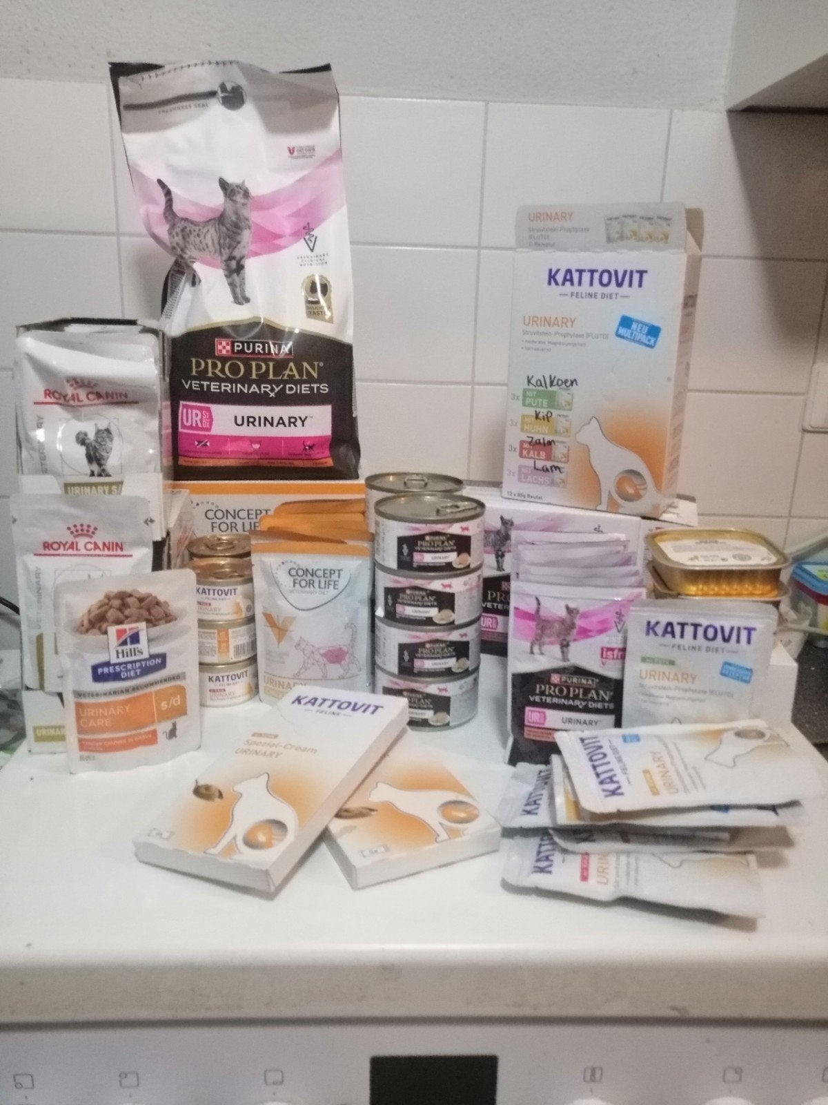 Groot pakket urinary kattenvoer., Dieren en Toebehoren, Ophalen of Verzenden, Kat