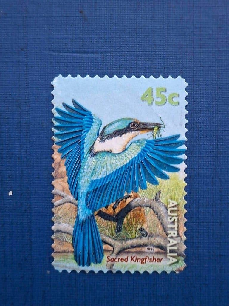 Postzegel Australie 1999 zegel Dieren Kolibri 18-08, Ophalen of Verzenden, Gestempeld