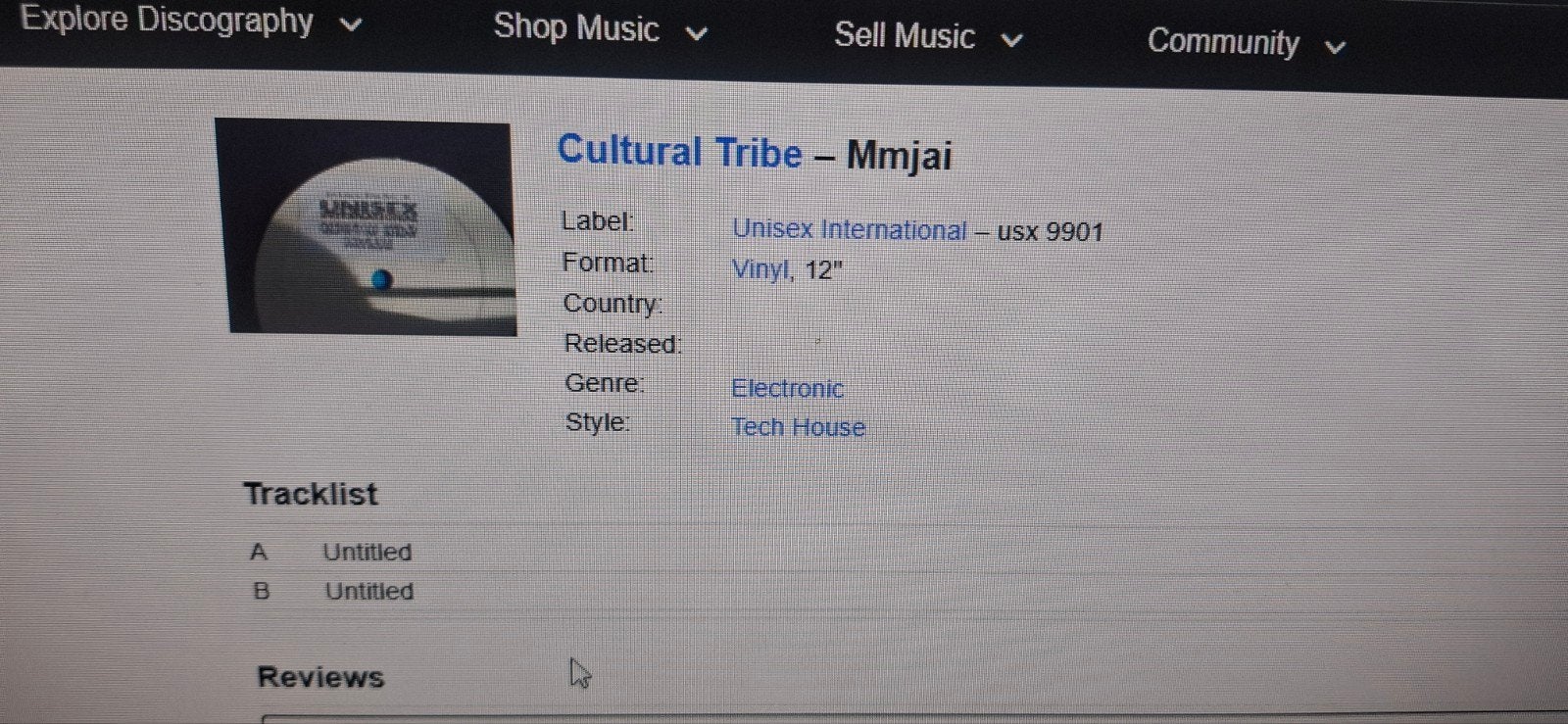 Cultural Tribe - Mmjai (Unisex International), Ophalen of Verzenden, Gebruikt, House