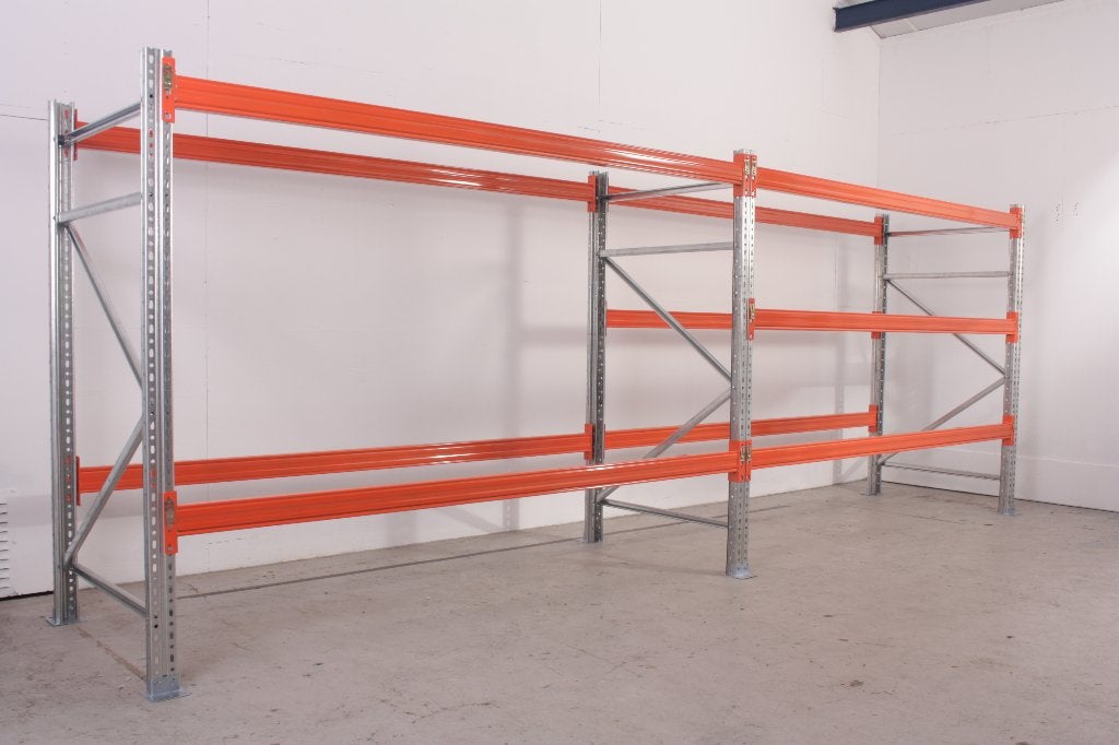 Palletstelling Magazijnstelling 4,67 mtr. koopje, Ophalen