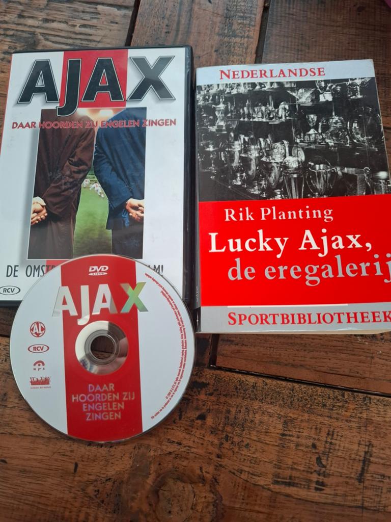 Ajax Boek en DVD, Ophalen of Verzenden, Zo goed als nieuw, Rik Planting, Balsport