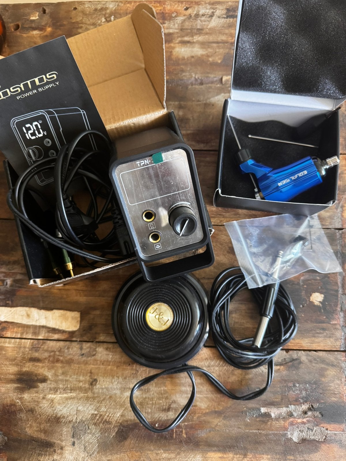 Tattoo set – Equaliser Fox Mini + Cosmos voeding, Ophalen of Verzenden, Zo goed als nieuw