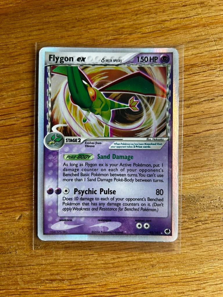 Flygon EX #92 pokemon Dragon Frontiers (2006), Ophalen, Zo goed als nieuw