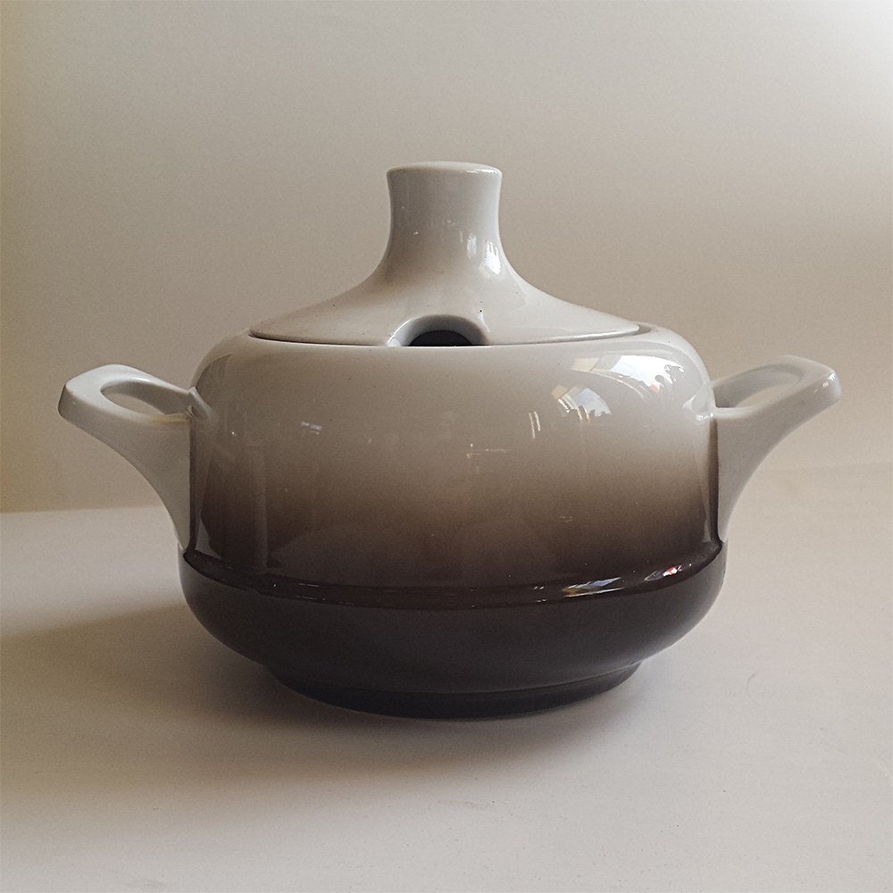 Vintage Scherzer Porcelain Bavaria soepterrine, Gebruikt, -, -, Overige typen