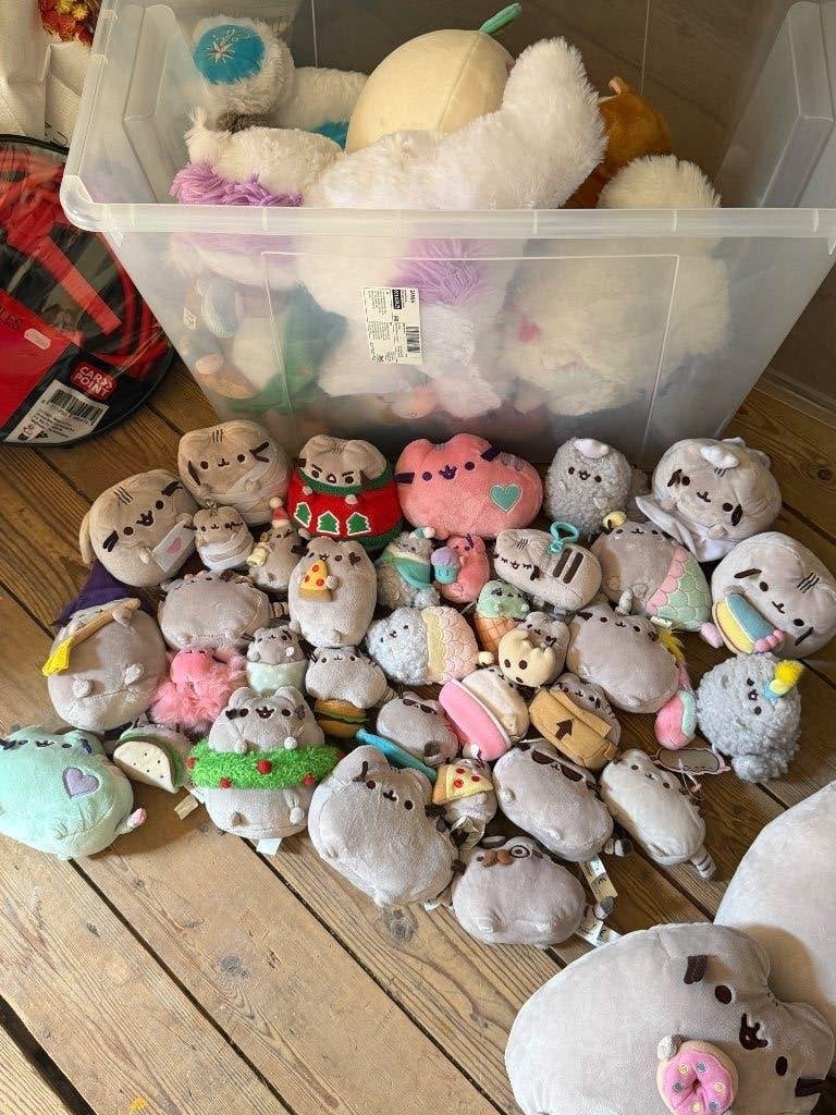 Verschillende Pusheen knuffels, Overige merken, Overige karakters, Overige typen, Grijs