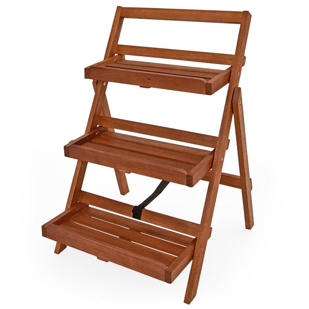 Plantenstandaard plantentrap 3-laags plantenrek GRATIS BZRGD, Verzenden, Minder dan 60 cm, Nieuw, Nvt