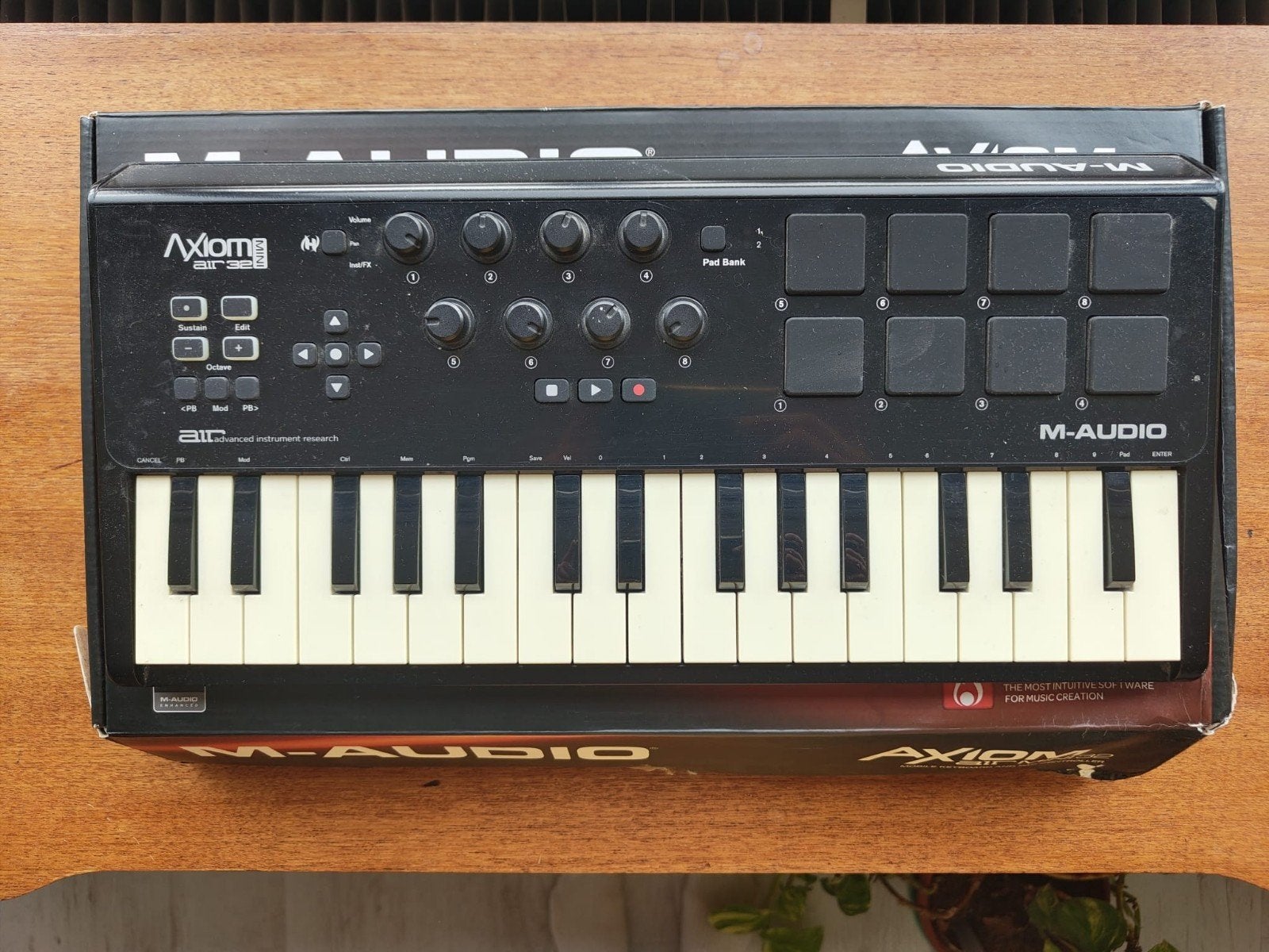 M-Audio Axiom AIR Mini 32 MIDI Keyboard Controller, Overige merken, Zo goed als nieuw, Midi-aansluiting, Overige aantallen