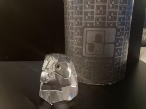 Swarovski Valkenkop klein, Verzamelen, Ophalen of Verzenden, Zo goed als nieuw, Figuurtje