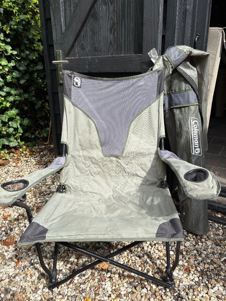 Coleman Campingstoel 2x, Caravans en Kamperen, Kampeermeubelen, Ophalen of Verzenden, Gebruikt, Campingstoel