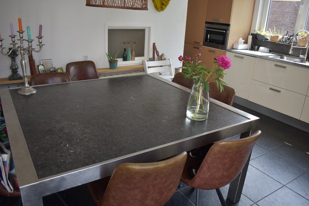eettafel, Ophalen, Overige materialen, Vierkant, Zo goed als nieuw