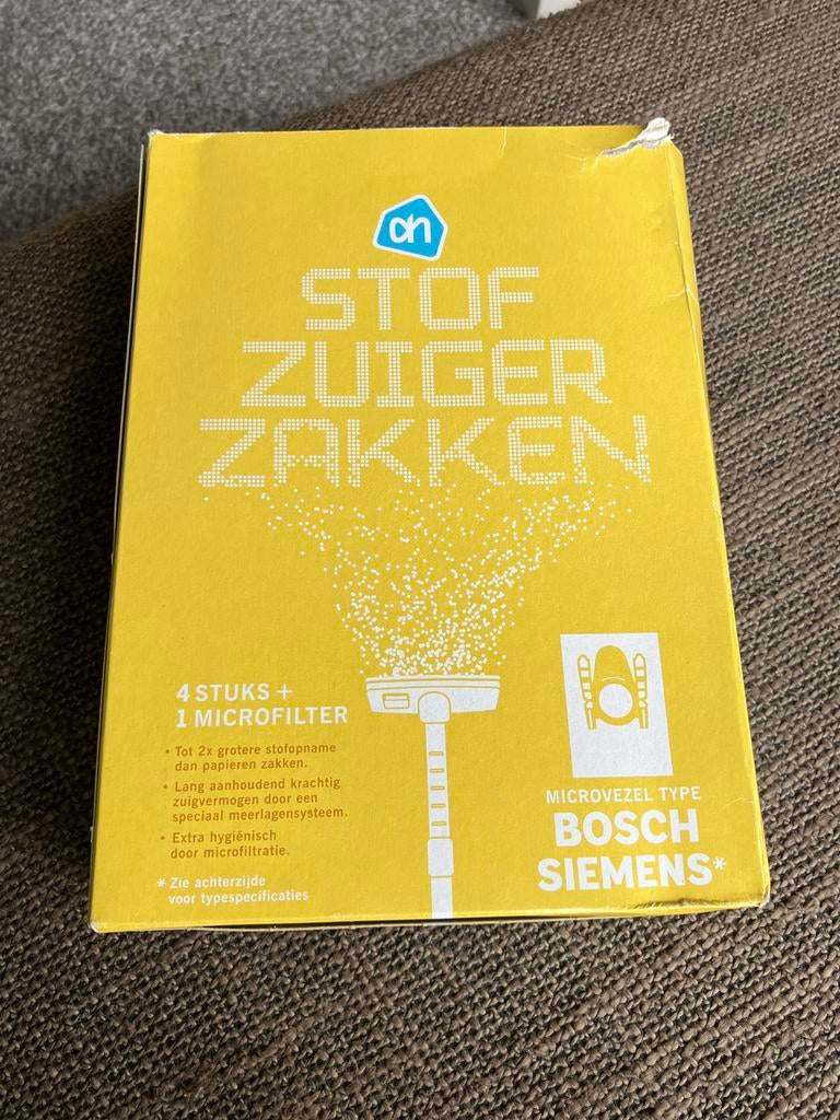 AH Microvezel Stofzuigerzakken Bosch Siemens, Stofzak, Inclusief accessoires, Bosch, Nieuw