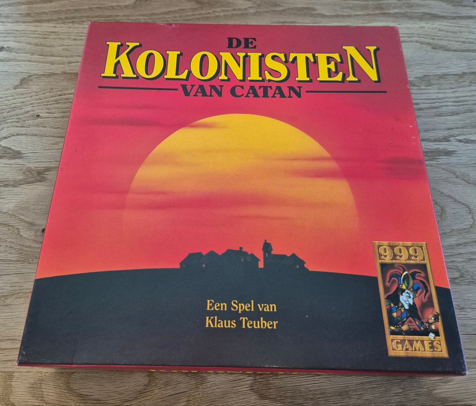 De Kolonisten van Catan - hout, Drie of vier spelers, Ophalen of Verzenden, Gebruikt, 999 Games