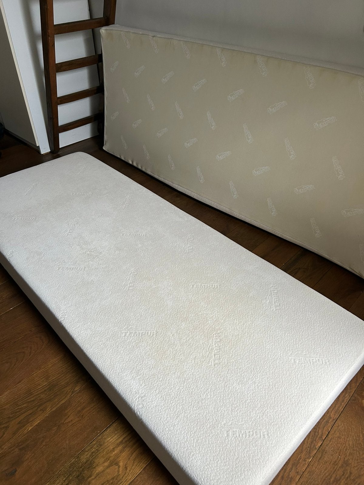 Set Tempur Matrassen (2x 80x200 cm) – Dikte 16cm, Huis en Inrichting, Ophalen, Gebruikt, Eenpersoons, 80 cm