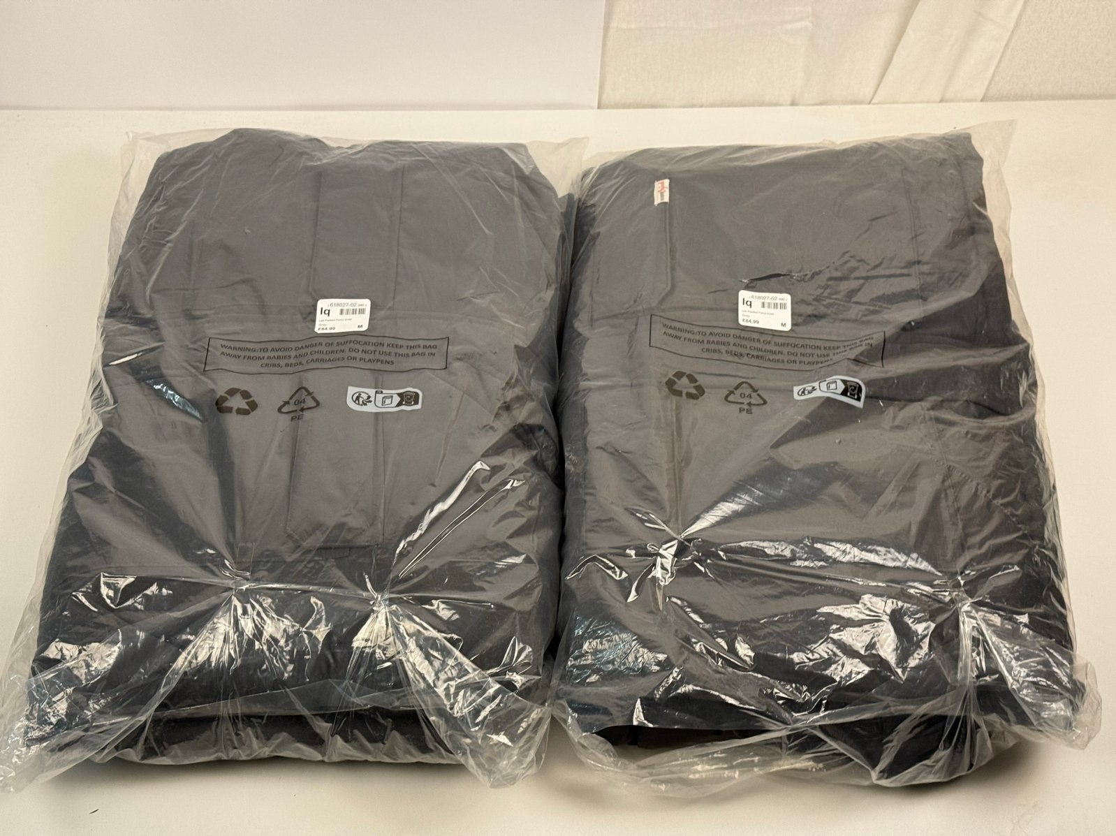 3x Nieuwe IQ heren winterjas - Maat M - Zwart, Ophalen of Verzenden, Nieuw, Maat 48/50 (M), Zwart