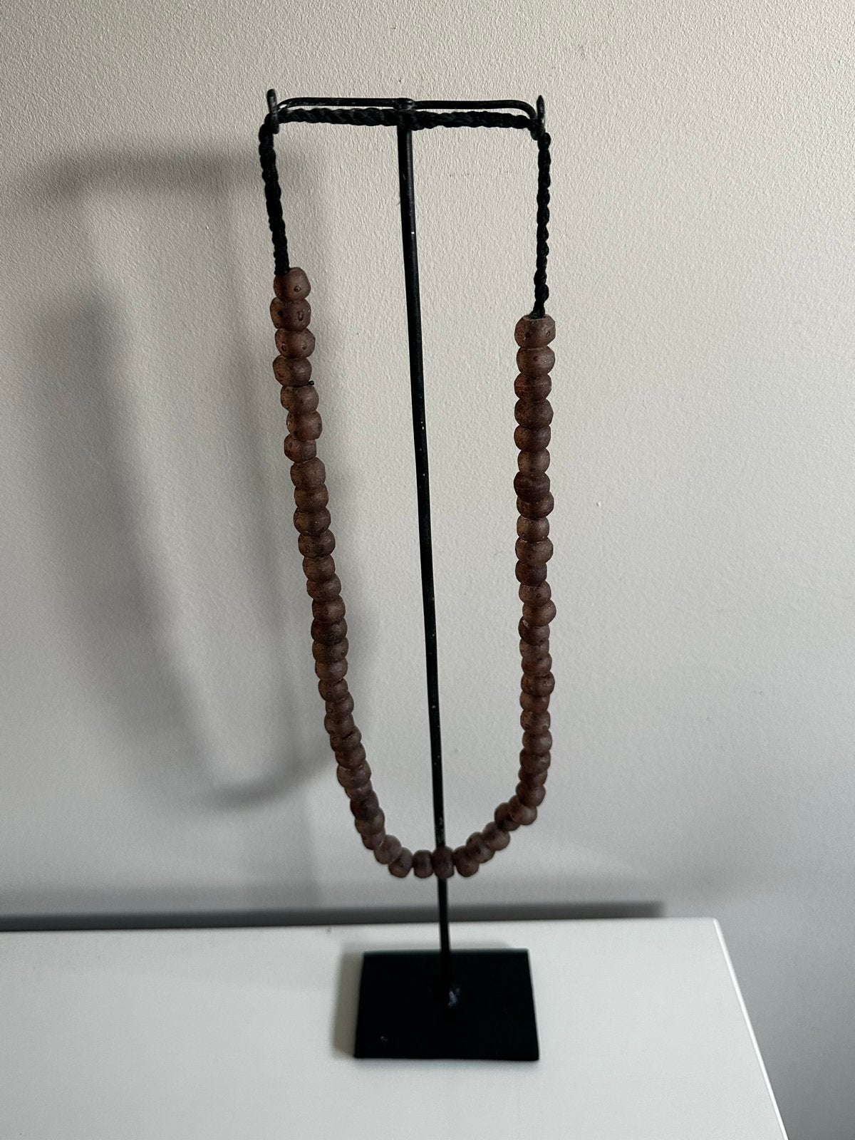 Decoratieve kralenketting - Woonaccessoire, Ophalen, Boho, Zo goed als nieuw, Natuurlijk materiaal