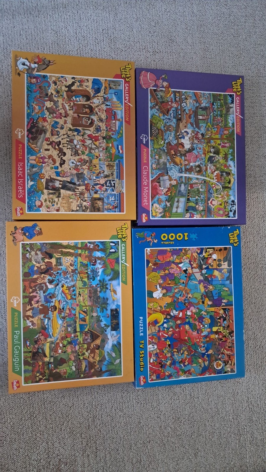 That's life puzzels, Hobby en Vrije tijd, Denksport en Puzzels, Ophalen, 500 t/m 1500 stukjes, Zo goed als nieuw