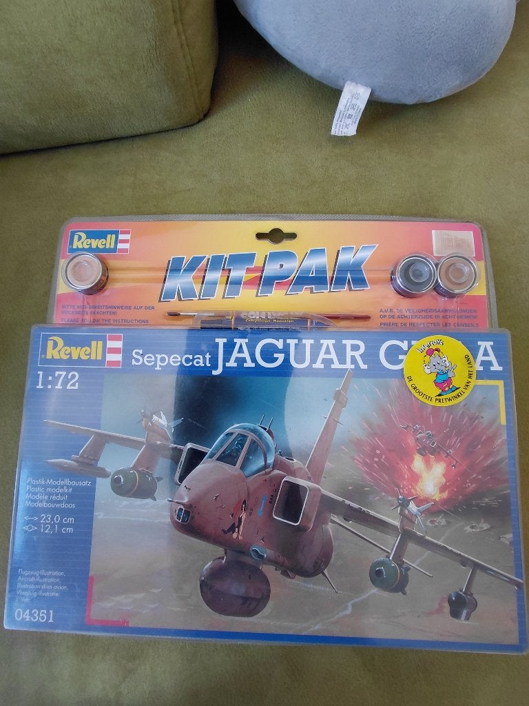 Bouwpakket [Jet fighter JAGUAR], 1:50 of kleiner, Revell, Overige typen, Nieuw