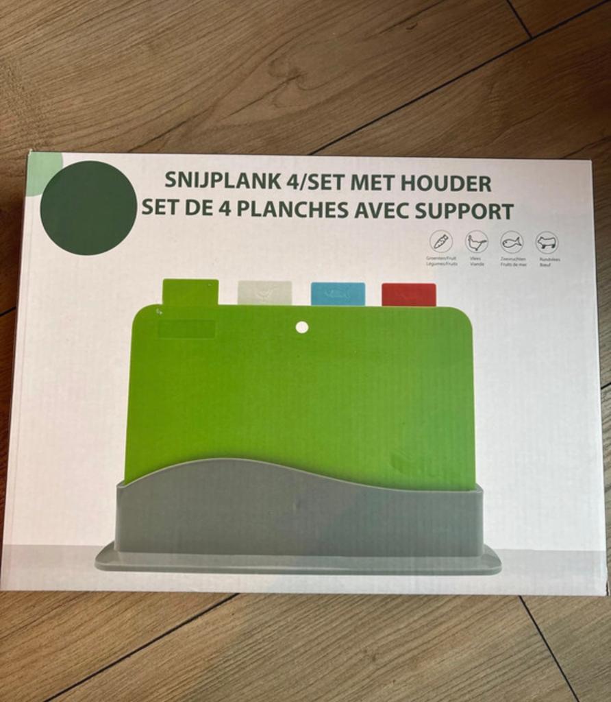 Keuken snijplanken plastic 4 in doos ongeopend, Ophalen of Verzenden