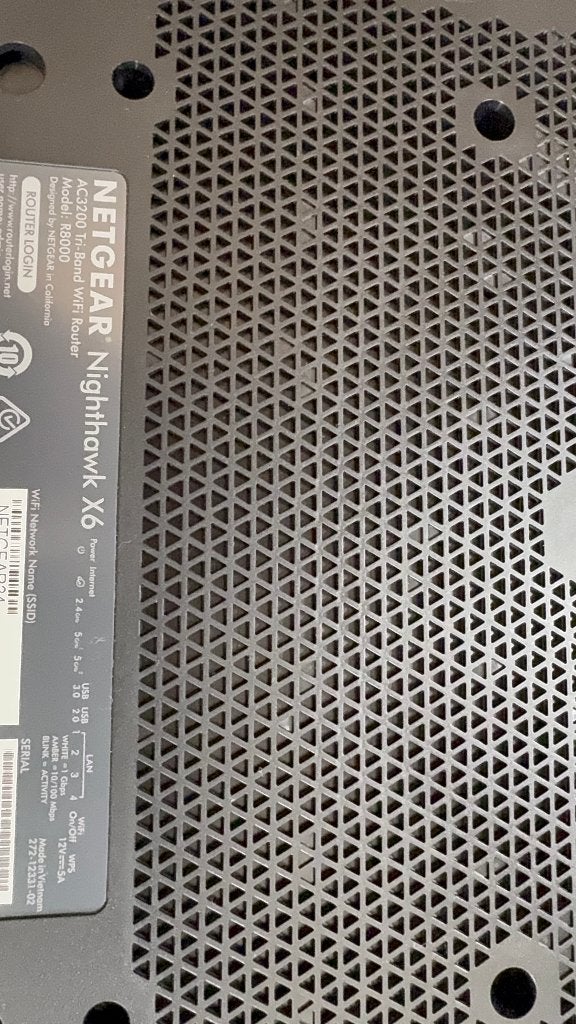 Netgear Nighthawk X6 ac3200, Ophalen of Verzenden, Gebruikt, Router met modem, Netgear Nighthawk