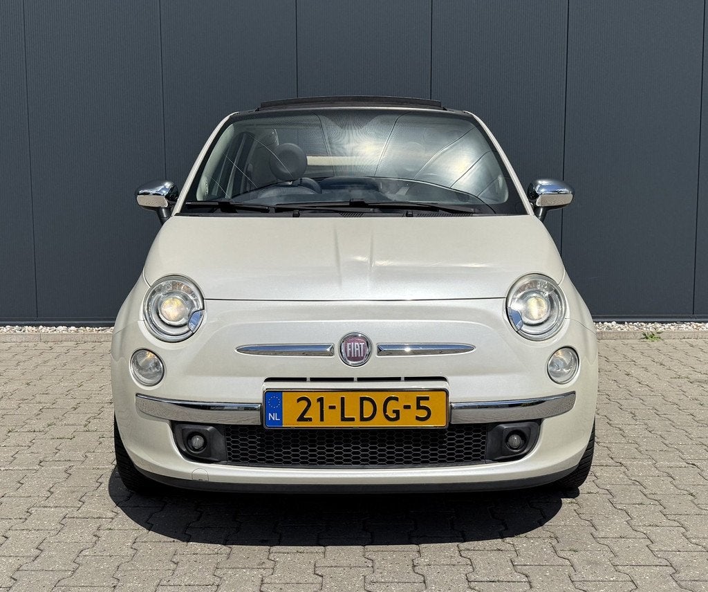 Fiat 500 C 1.2 Rock Airco Cabrio Automaat 1 Ste eigenaar NAP, Euro 5, Gebruikt, Cabriolet, Bedrijf