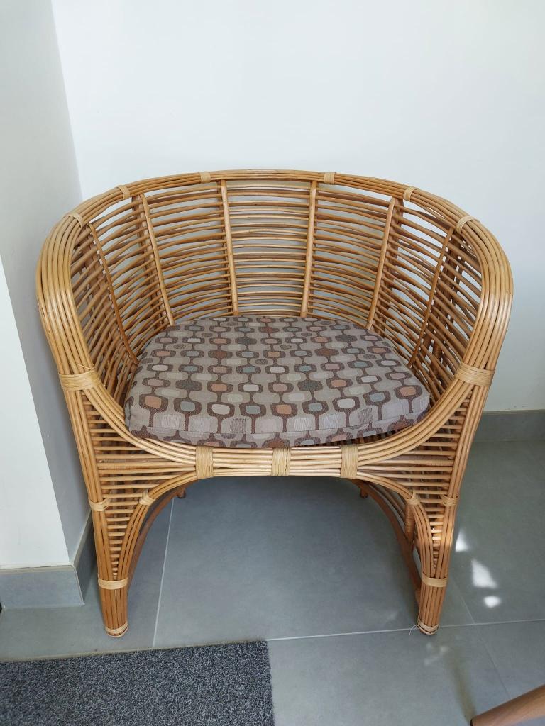 Stoel van wilgentenen, Huis en Inrichting, Stoelen, Ophalen, Overige materialen, Modern design, Gebruikt