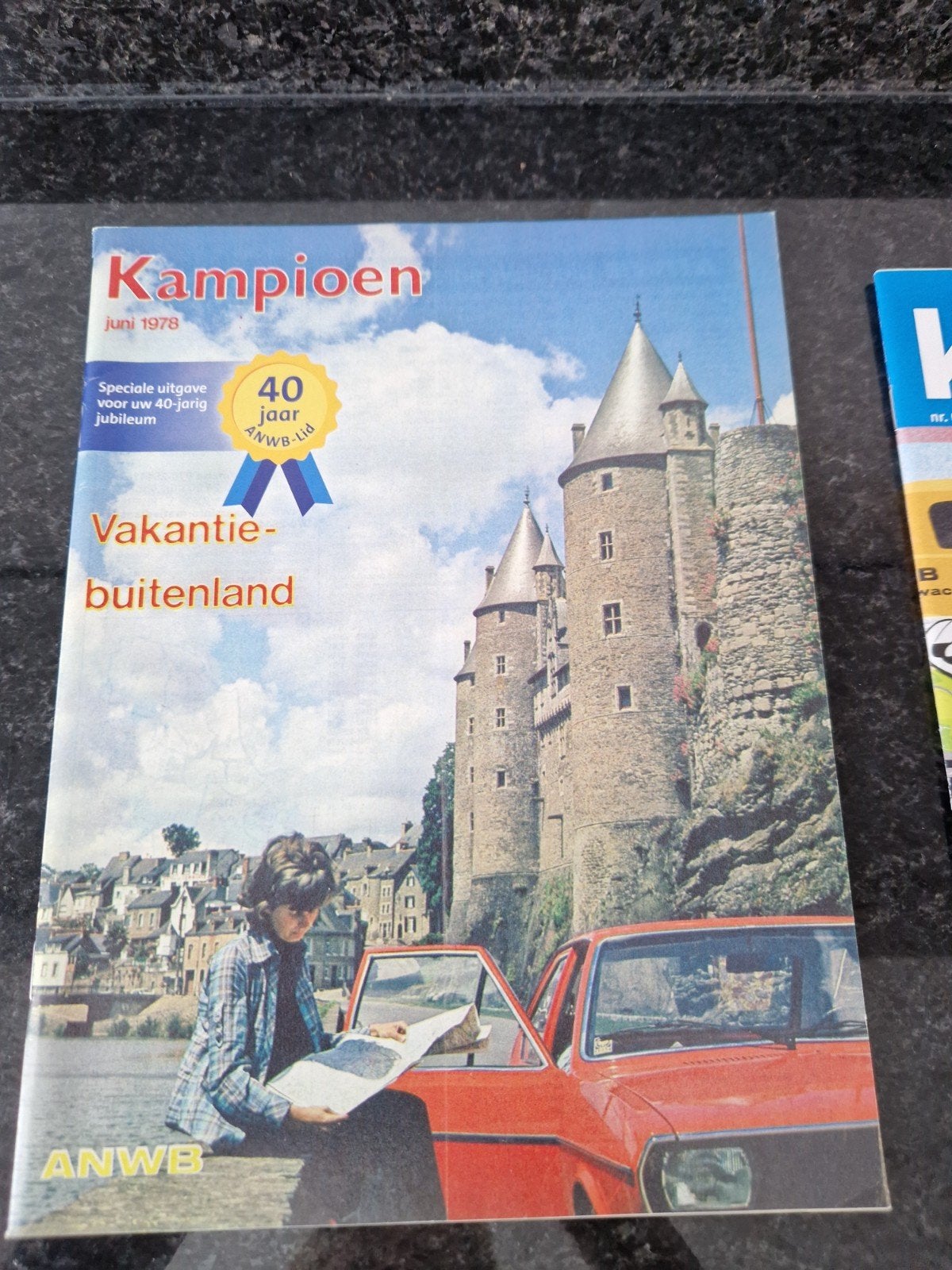 Kampioen Magazine Juni 1978 - Vakantie Buitenland ANWB, Ophalen of Verzenden, Gelezen, Overige typen