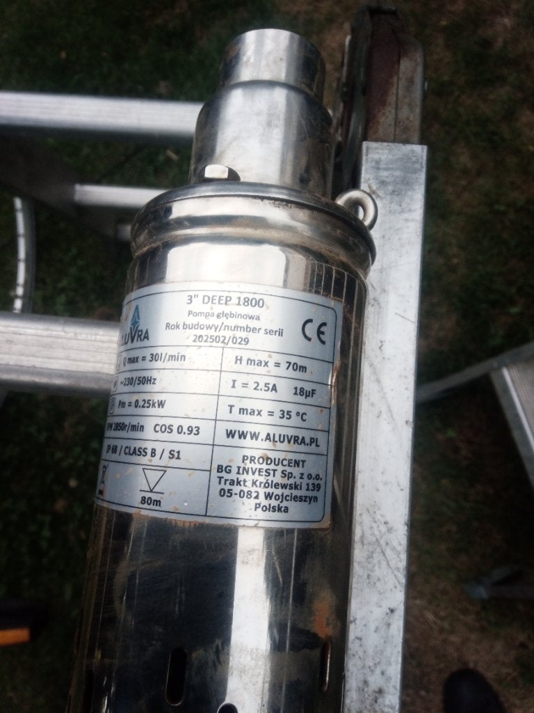 3" bronpomp, Tuin en Terras, Waterpompen, Ophalen, Zo goed als nieuw, Elektrisch, Bronpomp