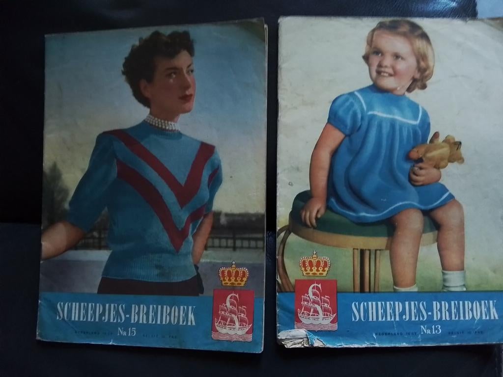 Scheepjes-Breiboek Nr. 13 en Nr. 15, Ophalen of Verzenden