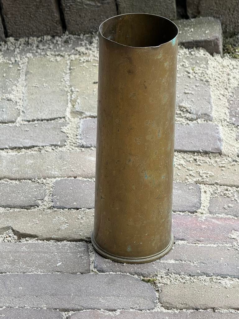Huls koper ca 35 cm, Ophalen, Nederland, Hulzen of Bodemvondsten