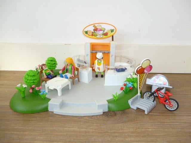 Playmobil ijssalon Set 4134, Ophalen of Verzenden, Gebruikt, Los playmobil