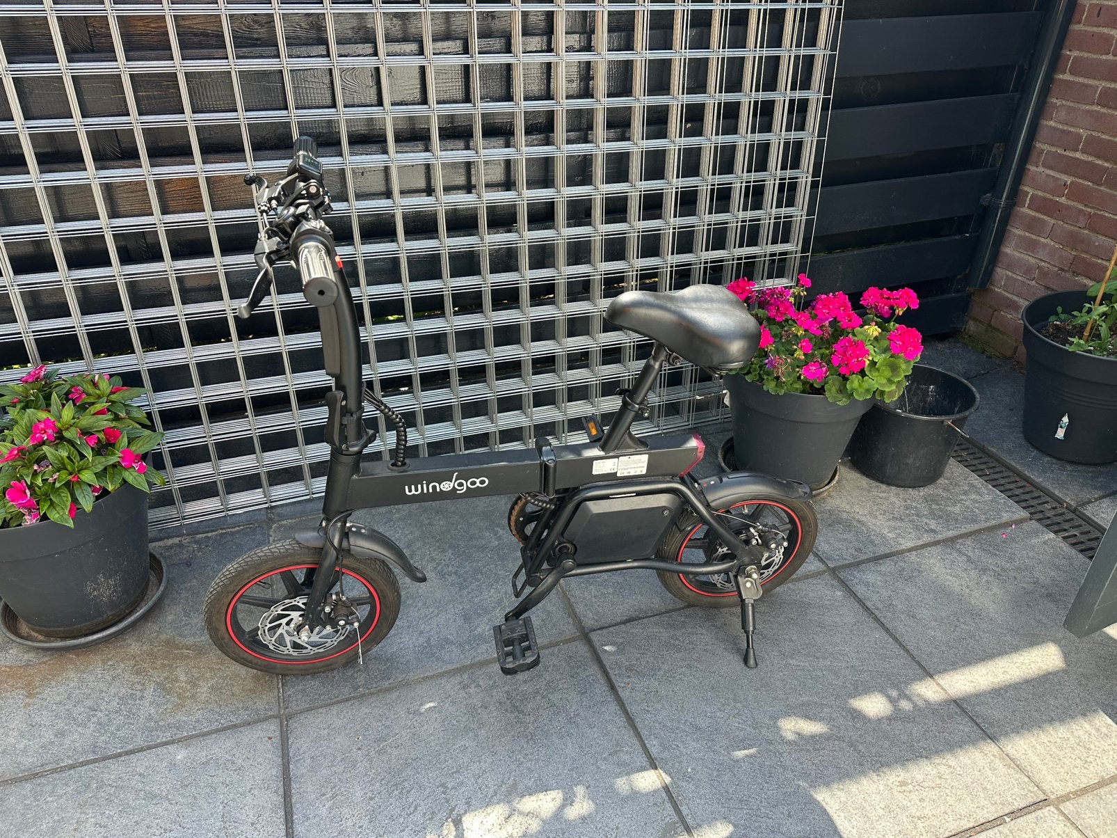 Windgoo b20, Zo goed als nieuw, Minder dan 47 cm, 30 tot 50 km per accu, Ophalen