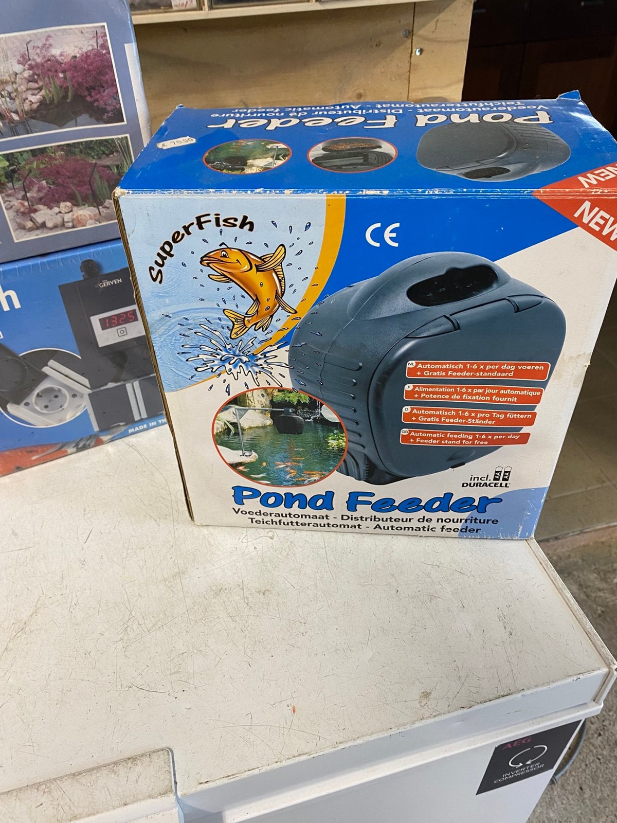 Div vijvespullen, Ophalen, Nieuw