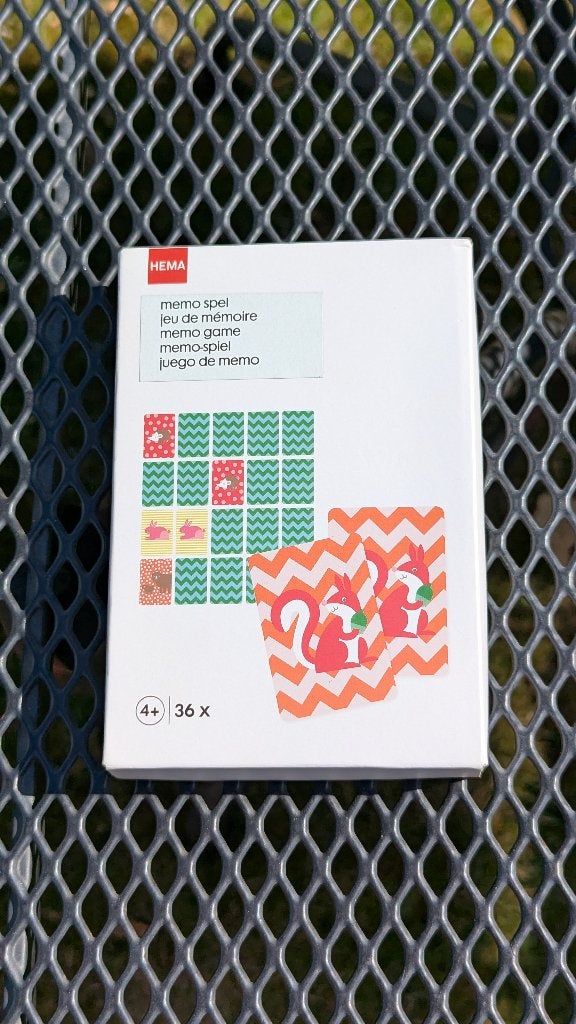 Hema Memo Memory Spel - Dieren Thema, Een of twee spelers, Ophalen of Verzenden, Zo goed als nieuw, Hema