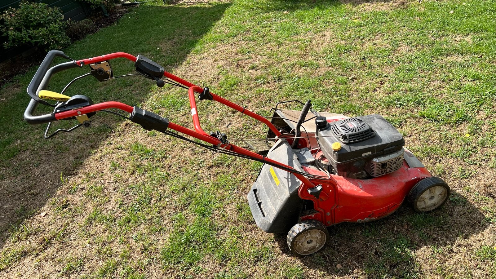 ✅ Sabo TurboStar 54-K Vario B Benzine Grasmaaier, Ophalen, Cirkelmaaier, Gebruikt, 50 cm of meer