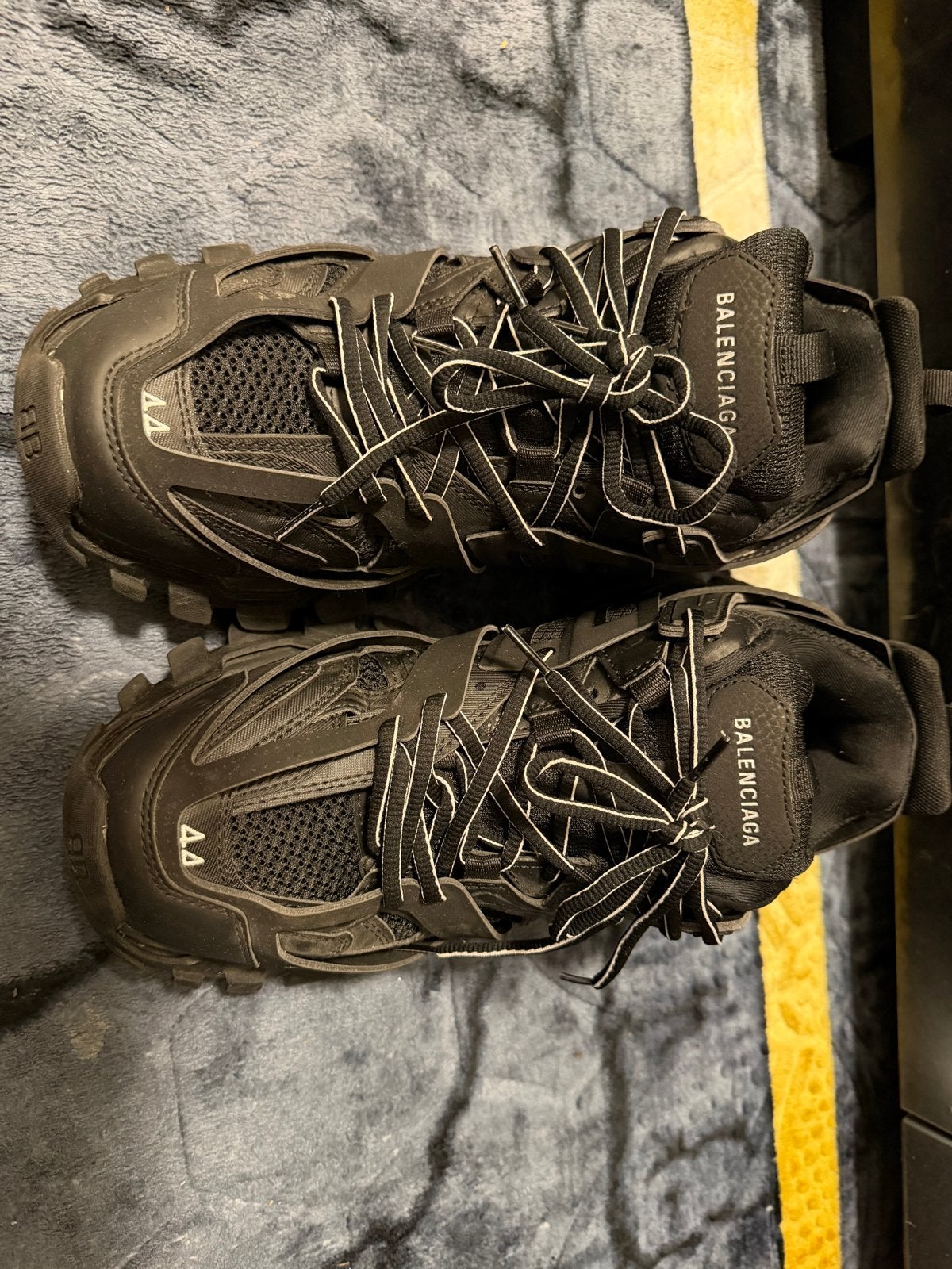 Balenciaga Track Sneakers Zwart Maat 44, Ophalen of Verzenden, Zo goed als nieuw, Zwart, Sneakers of Gympen
