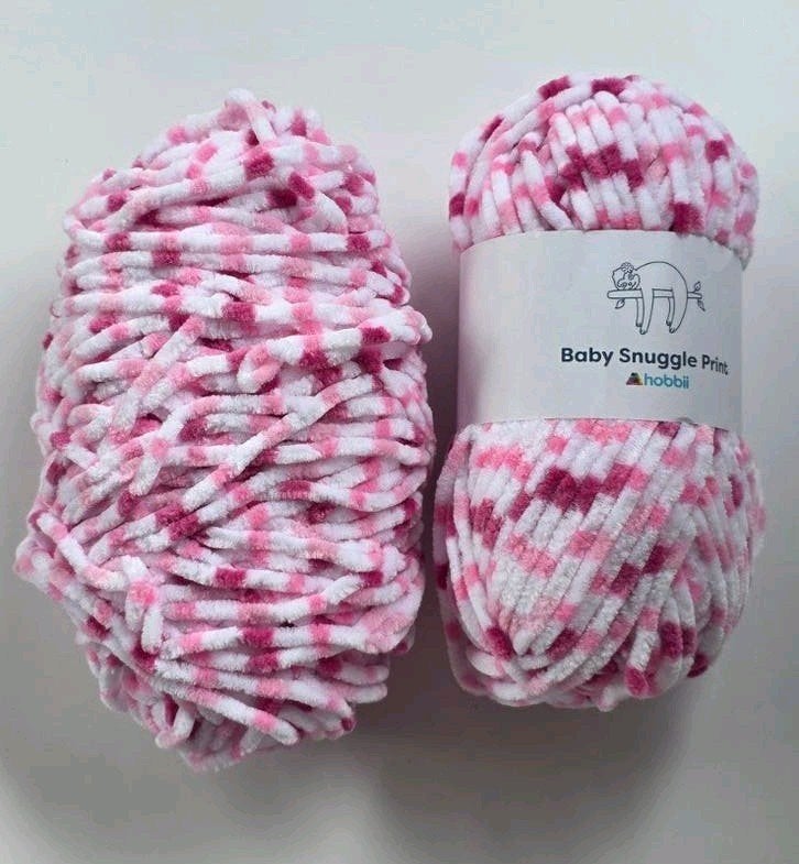 roze chenille garen, Hobby en Vrije tijd, Breien en Haken, Ophalen of Verzenden, Nieuw, Breien of Haken, Wol of Garen