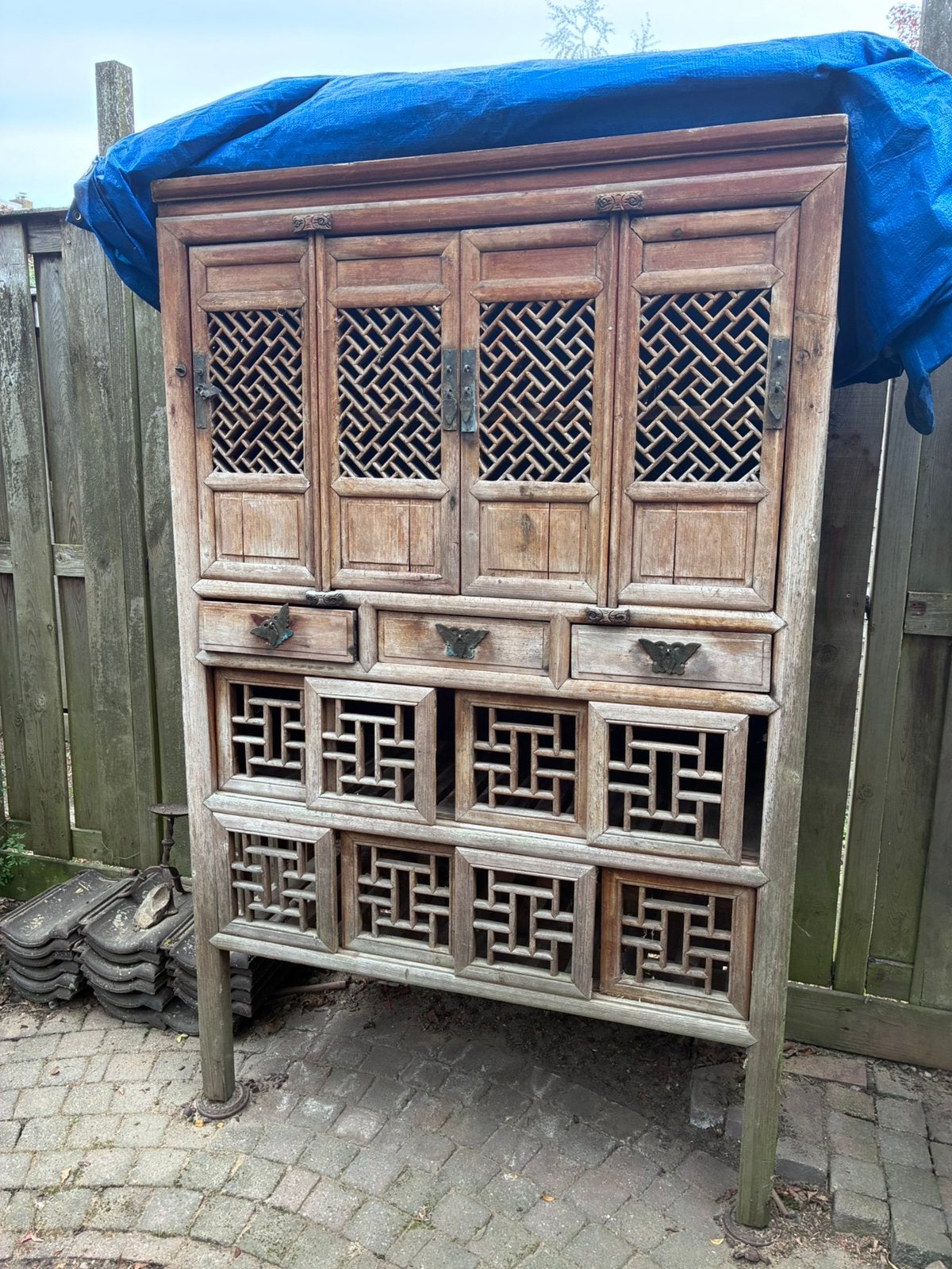Chinese kippenkast, Antiek en Kunst, Ophalen