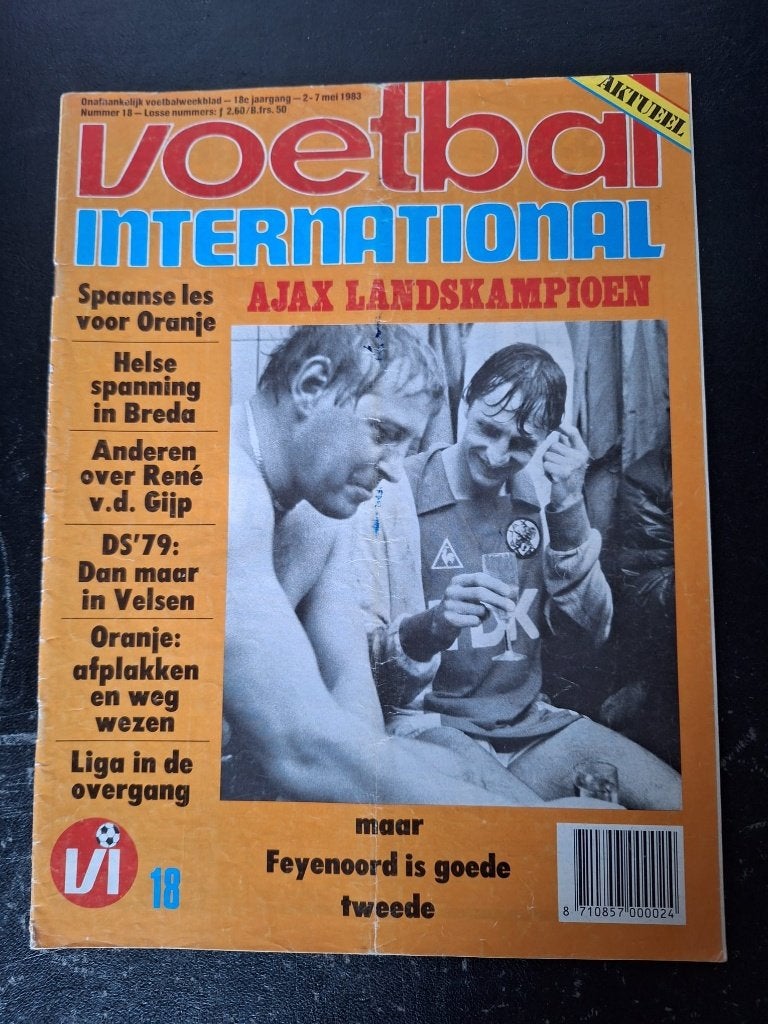 Magazine - Ajax landskampioen 1983, Ophalen of Verzenden, Zo goed als nieuw, Ajax, Boek of Tijdschrift